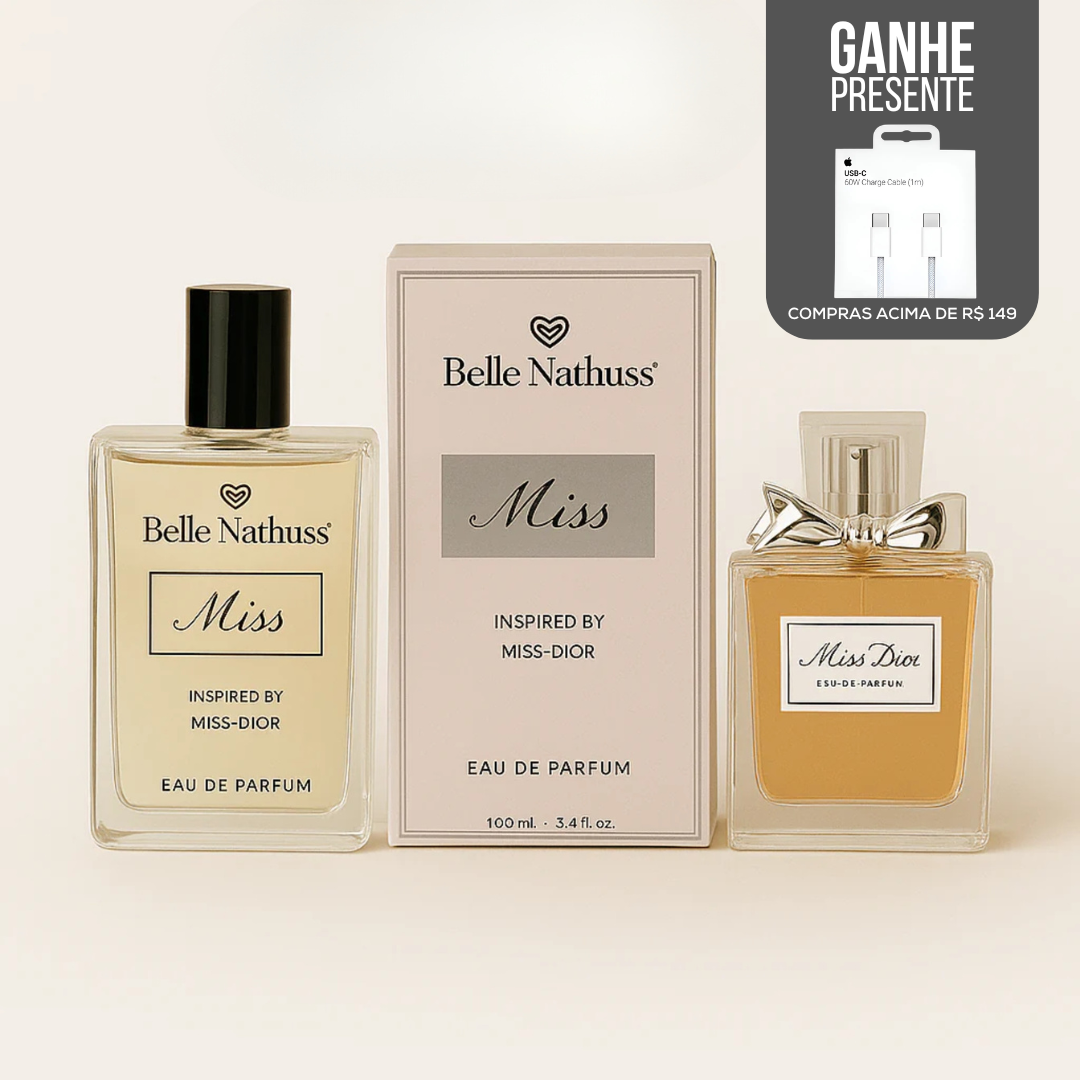 Kit 2 Perfumes Femininos Miss