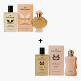 Kit 2 Perfumes Femininos - Olimp + Deli 100ml cada - Belle Nathuss