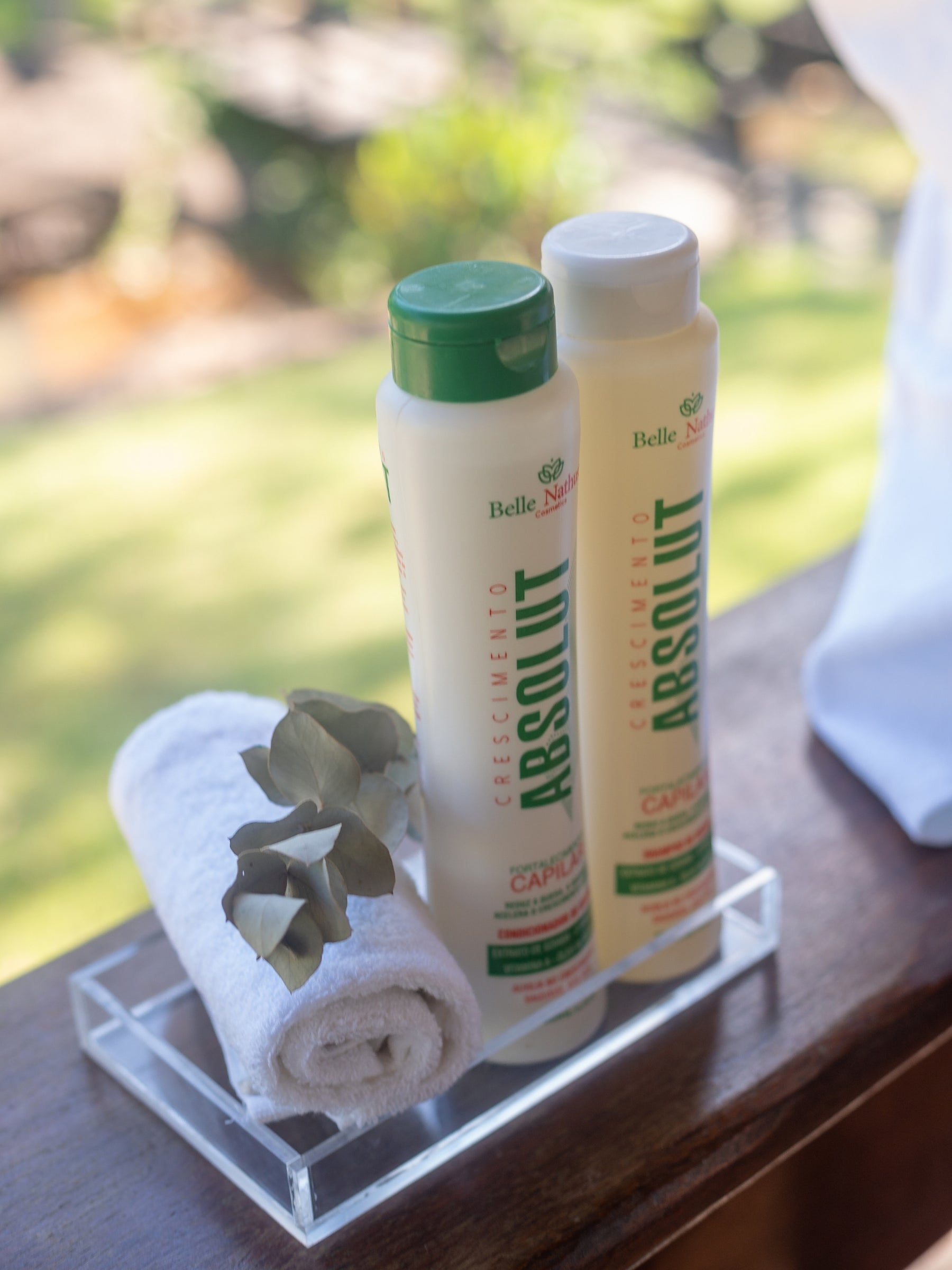 Kit Crescimento Absolut Shampoo Condicionador Máscara 500 ml - Belle Nathuss