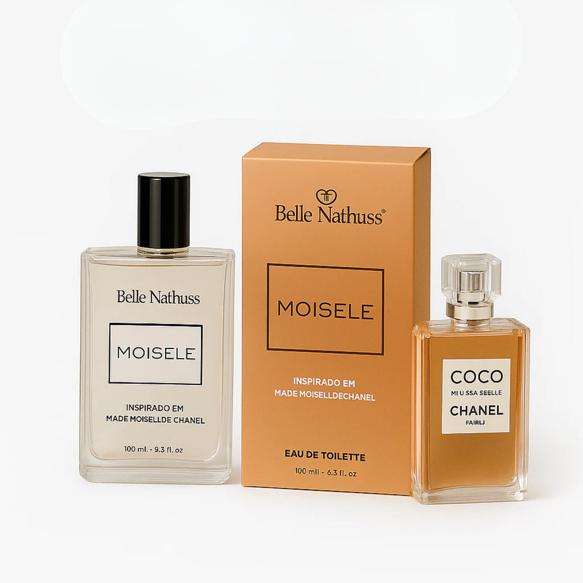 Perfume Moisele Feminino Eau de Toillete 100ml - Belle Nathuss