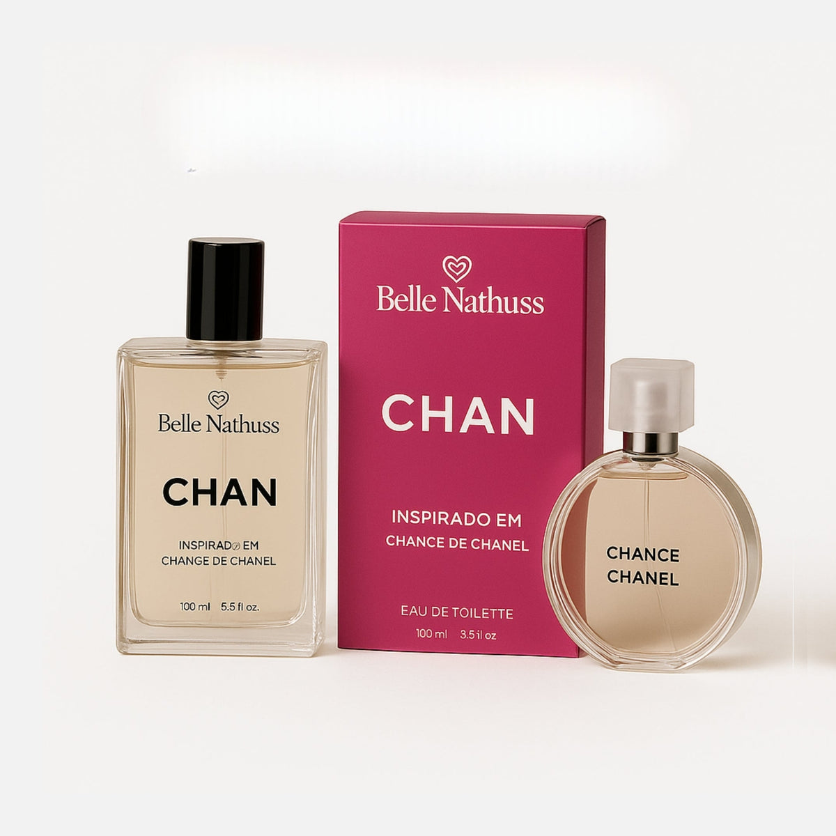 Perfume Chan Feminino Eua de Toillete 100 ml - Belle Nathuss