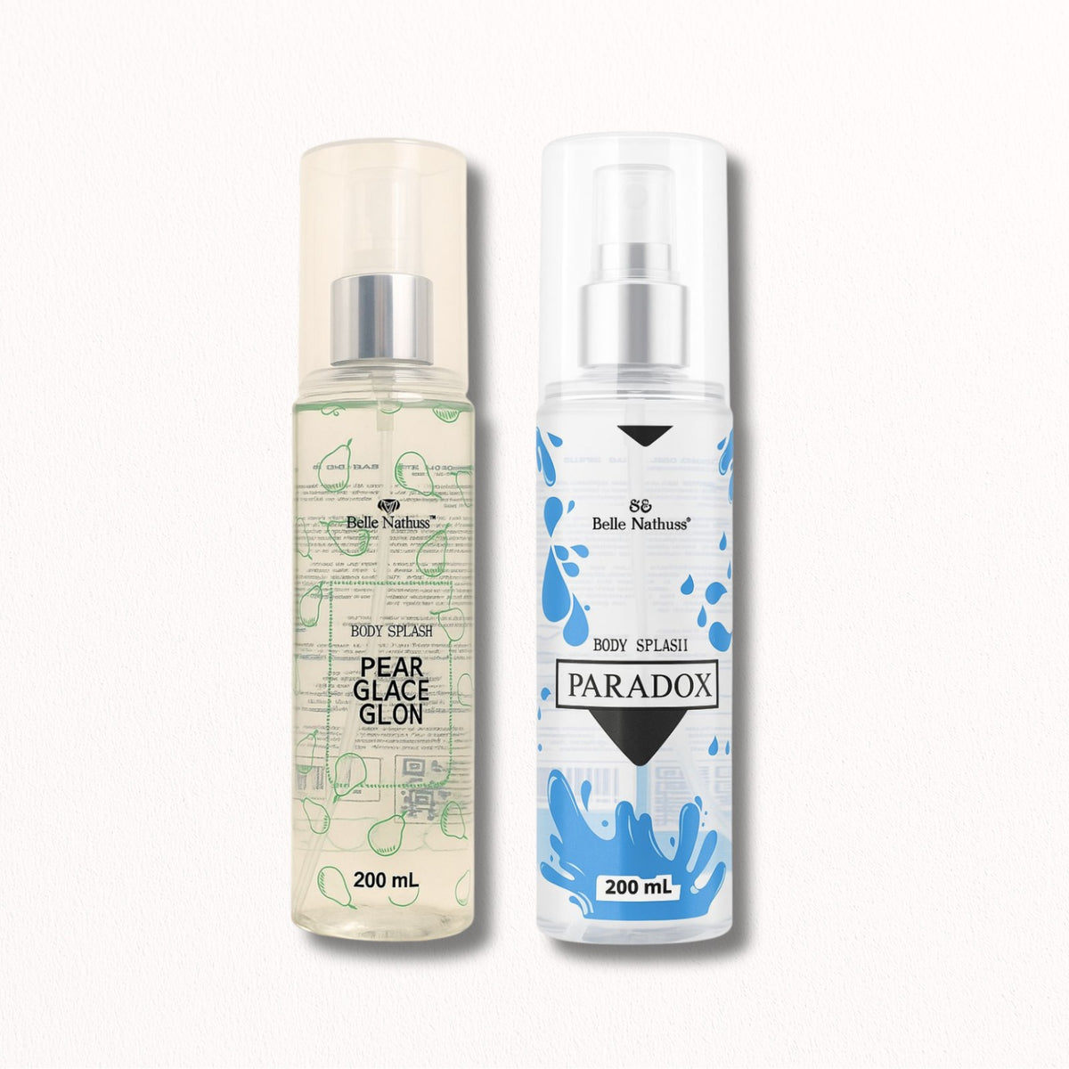 kit 2 Body Splash Pear Glace Glow + Paradox
