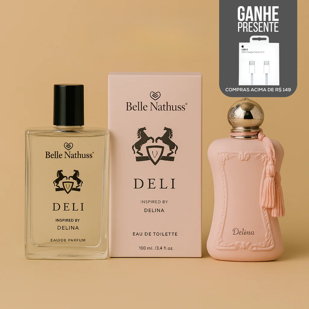 Kit 2 Perfumes Femininos Deli
