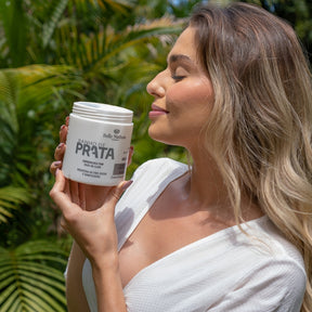 Kit Banho de Prata Shampoo Condicionador Máscara 500 ml - Belle Nathuss