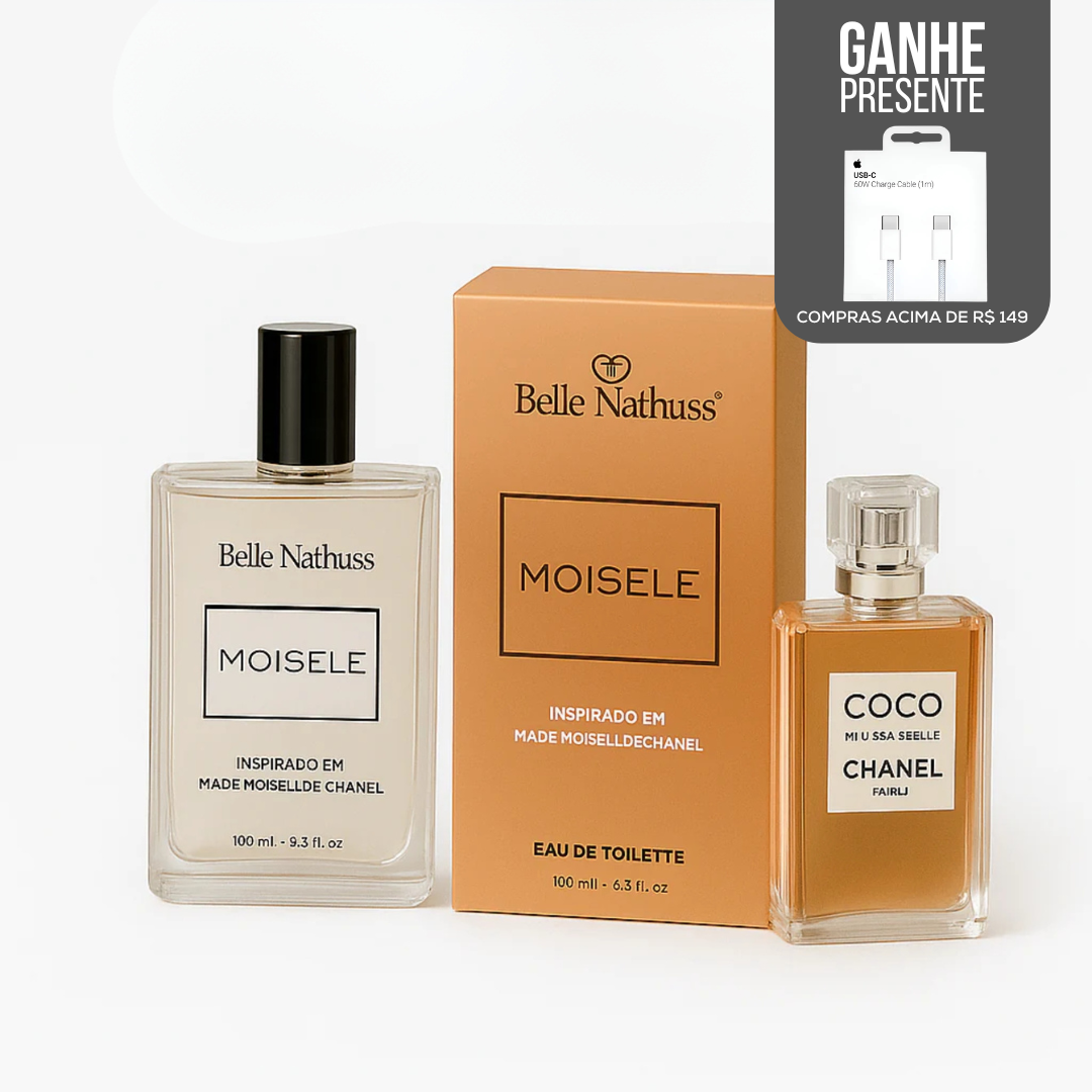 Kit 2 Perfumes Femininos Moisele