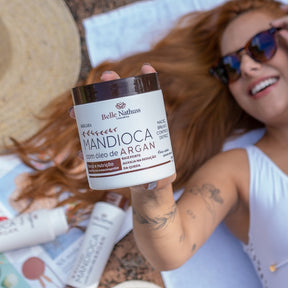 Máscara Mandioca Óleo De Argan 500 ml - Belle Nathuss