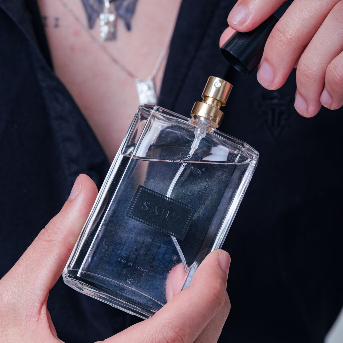 Perfume Sauv Masculino Eua de Toillete 100 ml - Belle Nathuss