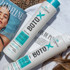 Kit Botox Shampoo Condicionador Máscara 500 ml - Belle Nathuss