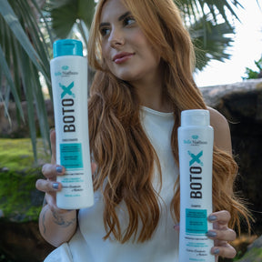 Kit Botox Shampoo Condicionador Máscara 500 ml - Belle Nathuss