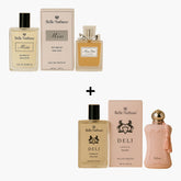 Kit 2 Perfumes Femininos - Miss + Deli 100ml cada - Belle Nathuss
