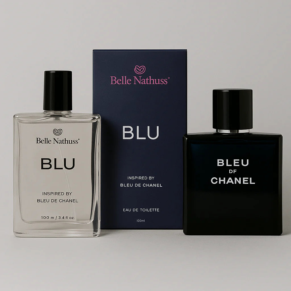 Kit 2 Perfumes Masculino - Blu + Sauv Eua de Toillete 100ml cada - Belle Nathuss