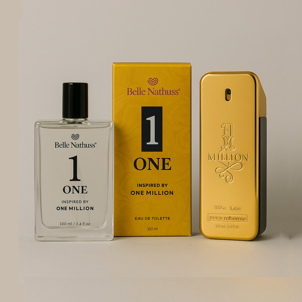 Perfume One Masculino Eua de Toillete 100ml - Belle Nathuss